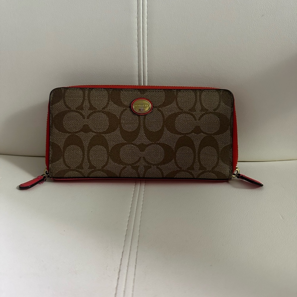 Coach Zip Wallet
